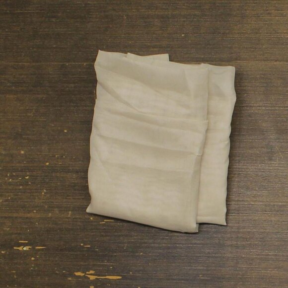 NEW Regal Home Voile Sheer Rod Pocket Single Curtain Panel Linen Brown 54" x 95" - Picture 5 of 8